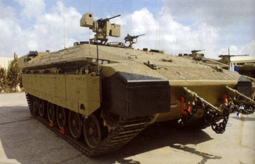 Рисунок 5 - Тяжелая боевая машина пехоты основана
на конструкции боевого танка «Меркава».
