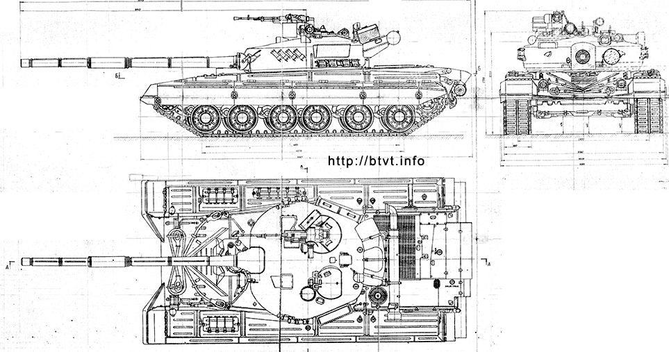 Опытный основной боевой танк «объект 478» 