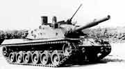 один из последних опытных танков МВТ70 германского изготовления