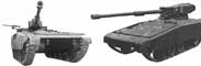 Прототип AGS, представленный танком Teledyne на конкурсе армии США