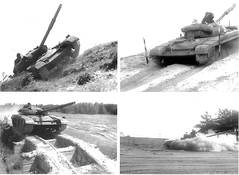 Полигонные испытания танка «Объект 432».