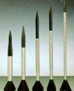 Развитие сердечников от снаряда DM-13 до снаряда   DM-53
