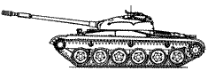 Опытный средний танк Объект 140. 