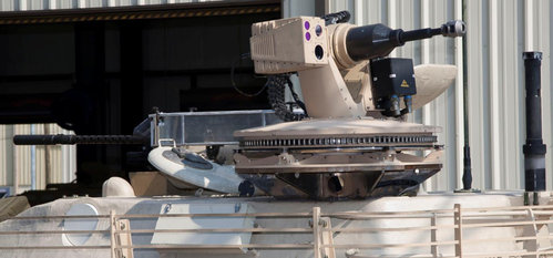 Установка пушки LW25 на башне модернизированного танка М60