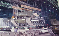 Производство танка М60А1 ,1975 год 