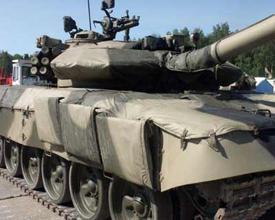 Танк Т-72М1 с комплектом "Накидка"