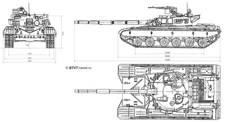 Основной боевой танк T-64Б