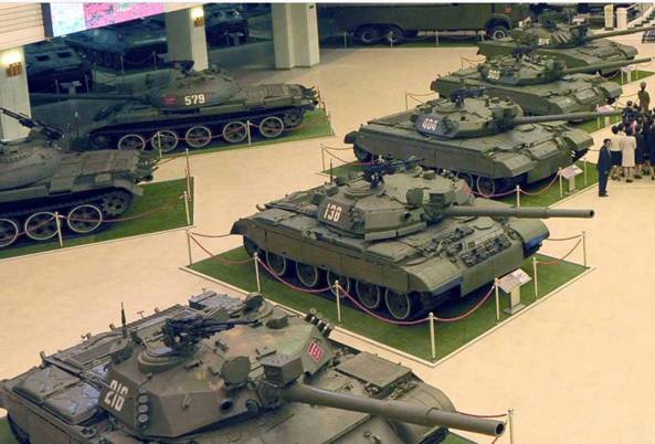 1. Средний танк Juche 89 (mod. 2000) "Chonma-89".
2. Средний танк Juche 90 (mod. 2001) "Chonma-214".
3. Средний танк Juche 92 (mod. 2003) "Chonma-215".
4. Средний танк Juche 93 (mod. 2004) "Chonma-216".
5. Juche 98 (mod. 2009) «Seon'gun-915».

