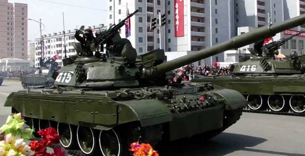 Средний танк Juche 90 (mod. 2001) "Chonma-214".
