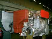 Газотурбинный двигатель Т-80БВ перед установкой