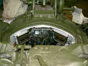 Рабочее место наводчика Т-80БВ 