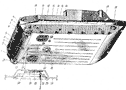 Корпус БТР-50П (вид с кормы). Днище корпуса.