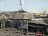 Танк М1А1, подбитый на подступах к Багдаду и в последствии уничтоженный ударом авиации.