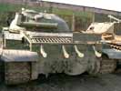Т-62М, вид сзади