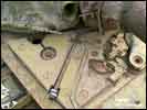 «Надбой» на подбашенном листе танка Т-64БВ . 