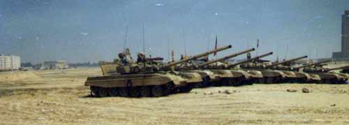 Кувейтские танки М-84, закупленные в Югославии 