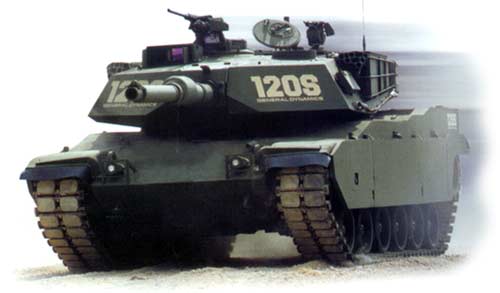 Проверенные танки М60 и М1А1 "Абрамс" соединены теперь в крепкую, надежную и мощную боевую систему – танк 120S.
