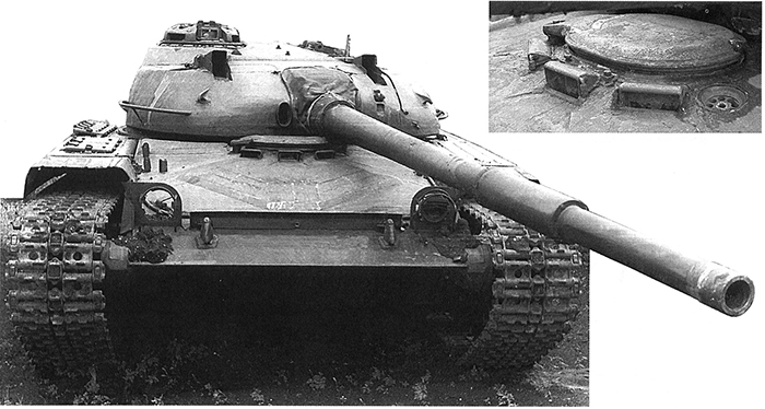Конструкция носовой части корпуса и лобовая часть башни танка «Объект 432»