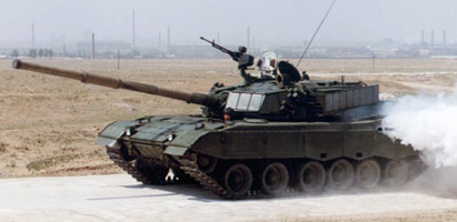 "тип  85-III" с установленной динамической защитой.