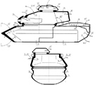 Схема бронирования танка М60